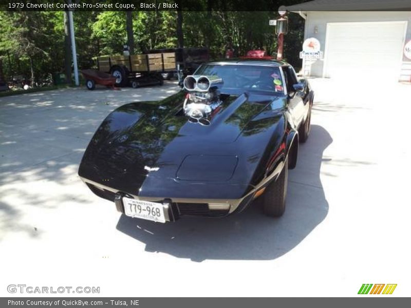 Black / Black 1979 Chevrolet Corvette Pro-Street Coupe