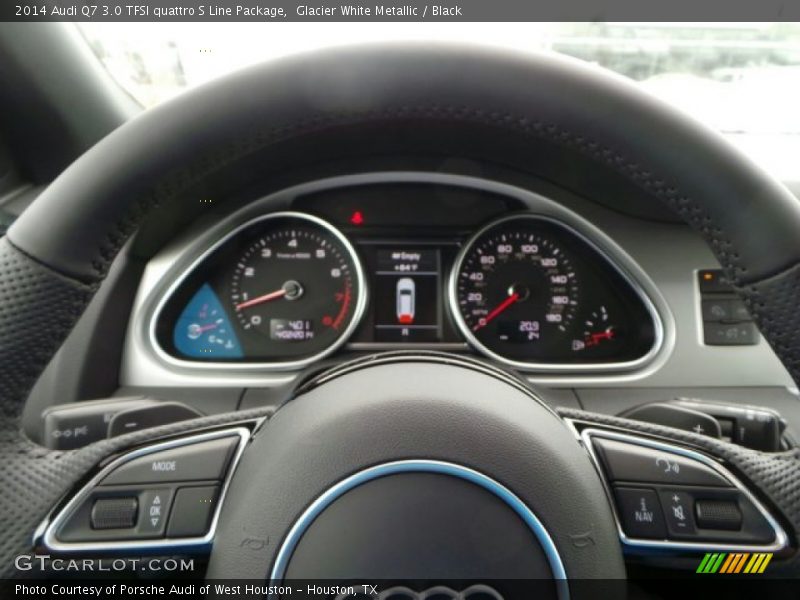 Glacier White Metallic / Black 2014 Audi Q7 3.0 TFSI quattro S Line Package