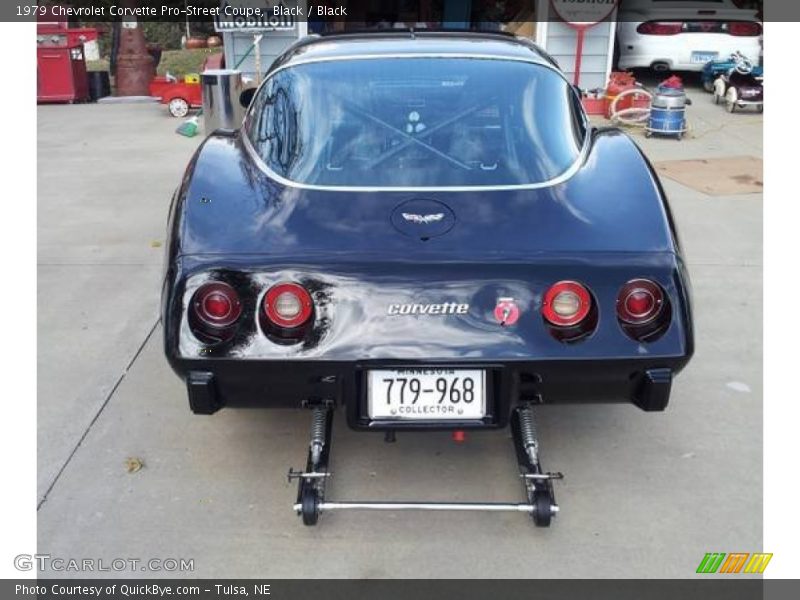 Black / Black 1979 Chevrolet Corvette Pro-Street Coupe