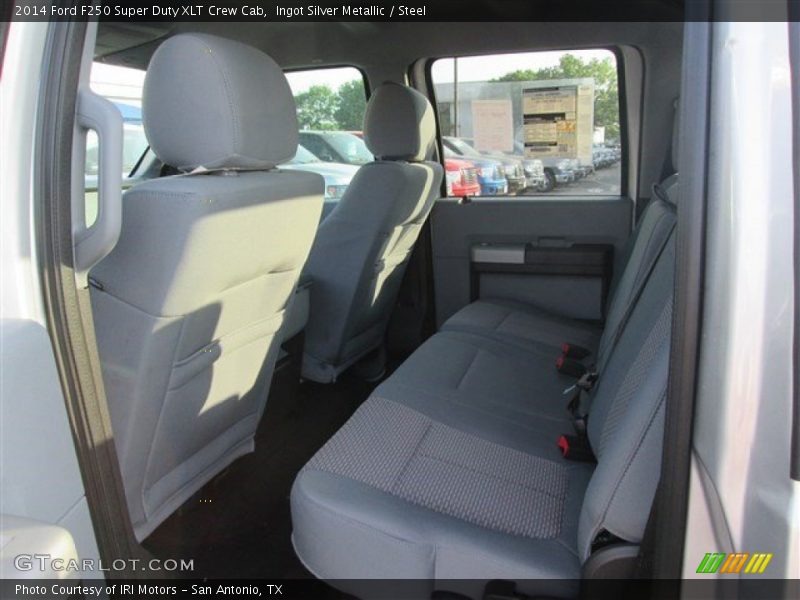 Rear Seat of 2014 F250 Super Duty XLT Crew Cab