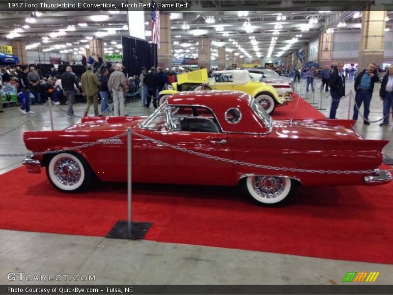 Torch Red / Flame Red 1957 Ford Thunderbird E Convertible