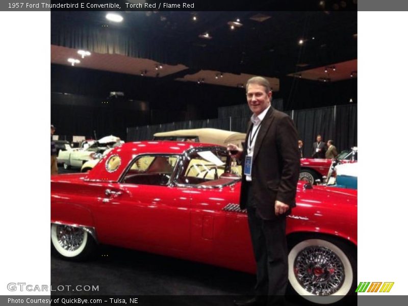 Torch Red / Flame Red 1957 Ford Thunderbird E Convertible