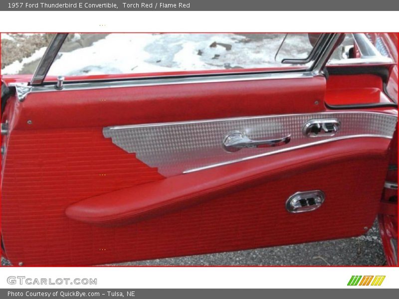 Torch Red / Flame Red 1957 Ford Thunderbird E Convertible