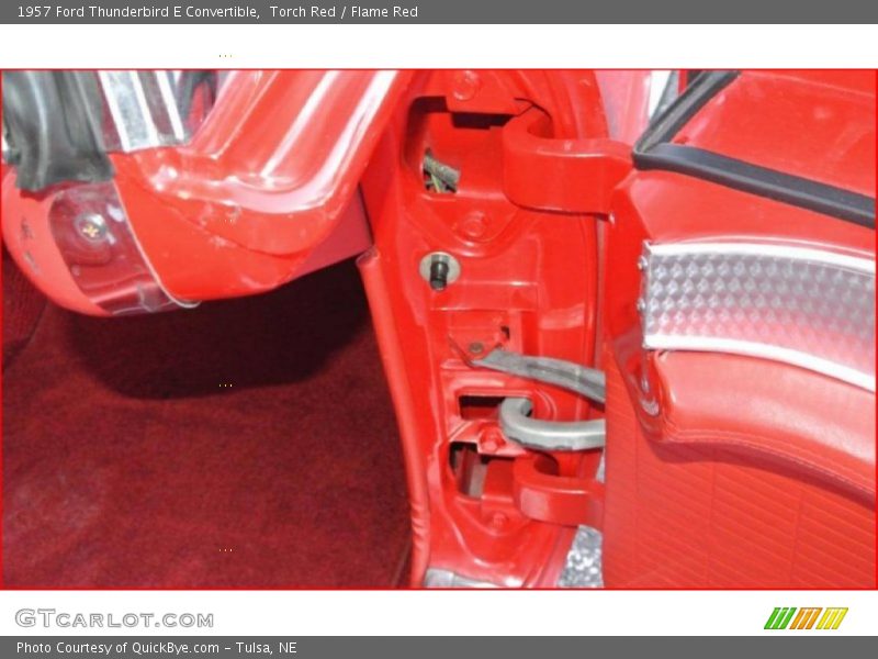 Torch Red / Flame Red 1957 Ford Thunderbird E Convertible