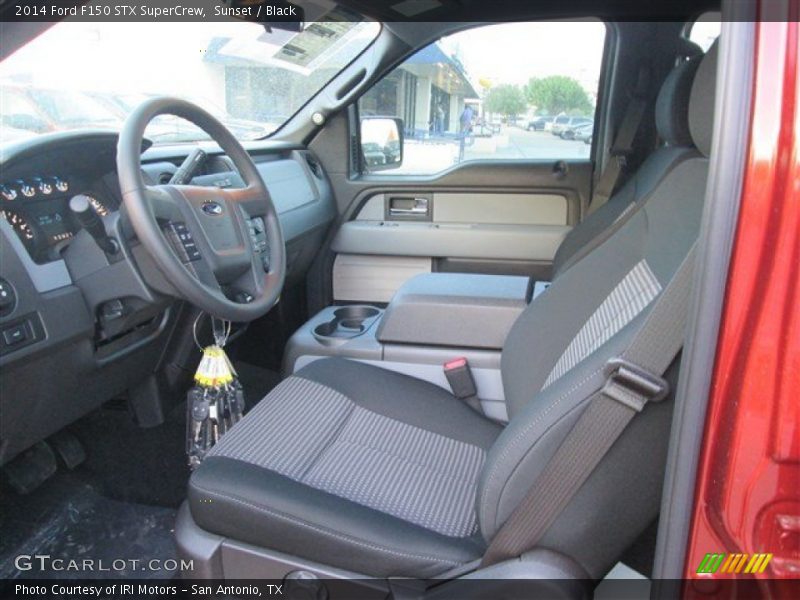 Sunset / Black 2014 Ford F150 STX SuperCrew