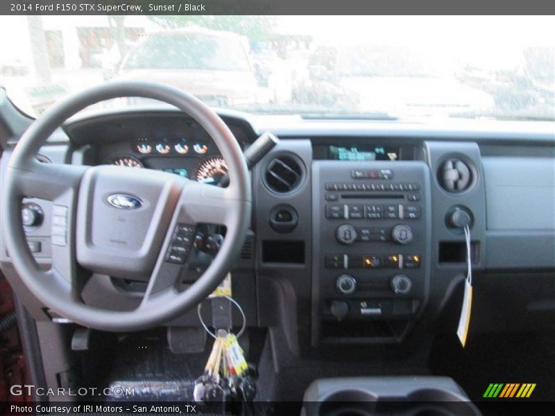 Sunset / Black 2014 Ford F150 STX SuperCrew