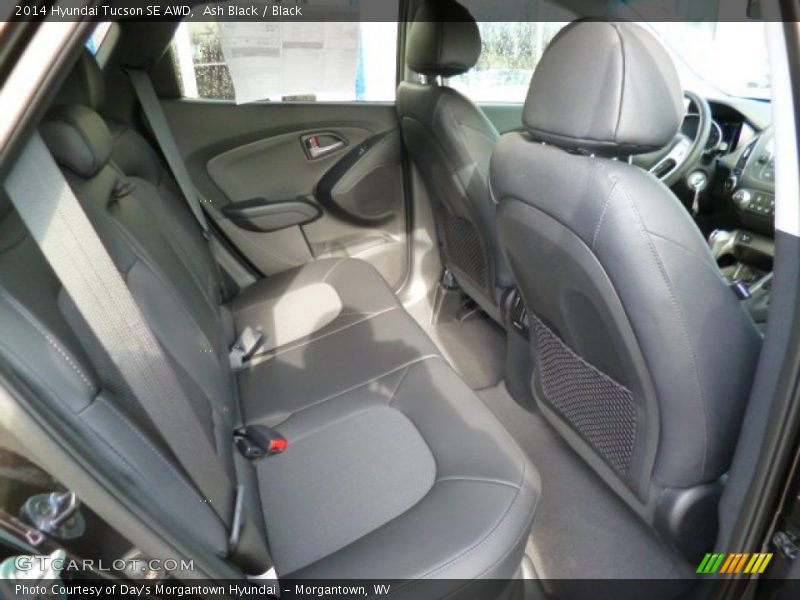 Ash Black / Black 2014 Hyundai Tucson SE AWD