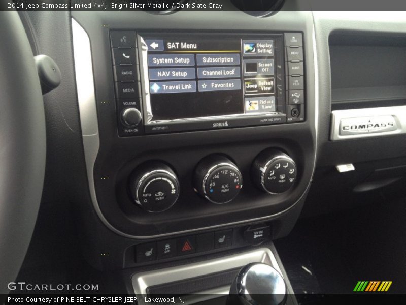 Bright Silver Metallic / Dark Slate Gray 2014 Jeep Compass Limited 4x4