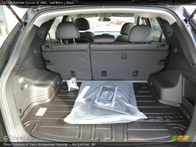 Ash Black / Black 2014 Hyundai Tucson SE AWD