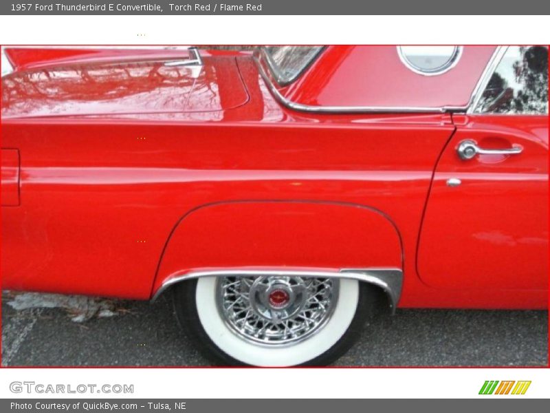 Torch Red / Flame Red 1957 Ford Thunderbird E Convertible