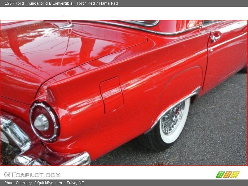 Torch Red / Flame Red 1957 Ford Thunderbird E Convertible