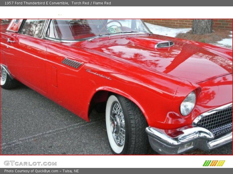 Torch Red / Flame Red 1957 Ford Thunderbird E Convertible