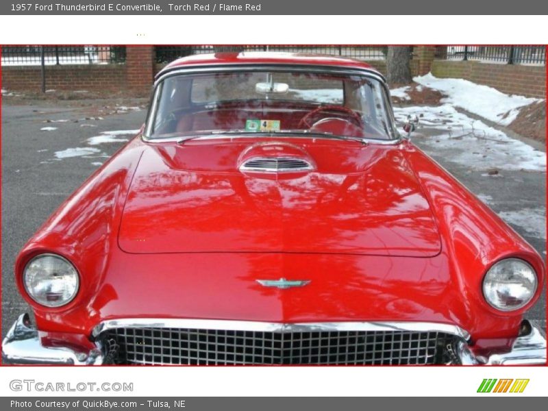 Torch Red / Flame Red 1957 Ford Thunderbird E Convertible