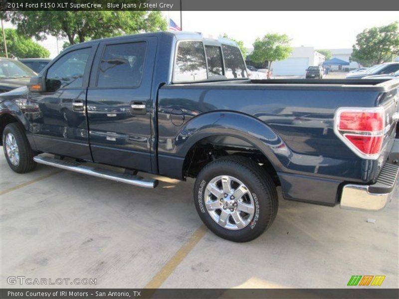 Blue Jeans / Steel Grey 2014 Ford F150 XLT SuperCrew