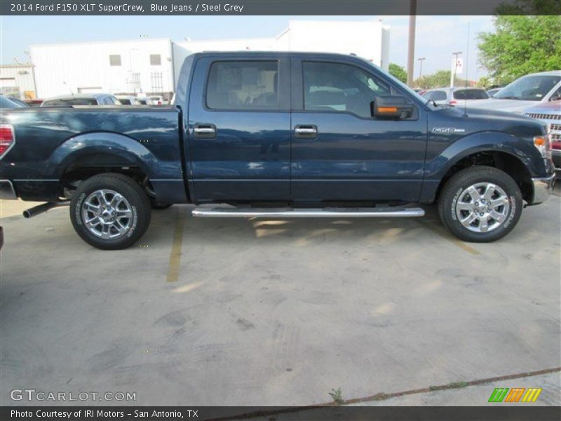 Blue Jeans / Steel Grey 2014 Ford F150 XLT SuperCrew