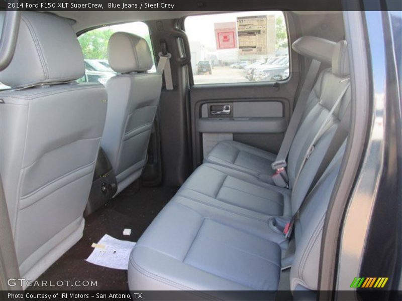 Blue Jeans / Steel Grey 2014 Ford F150 XLT SuperCrew