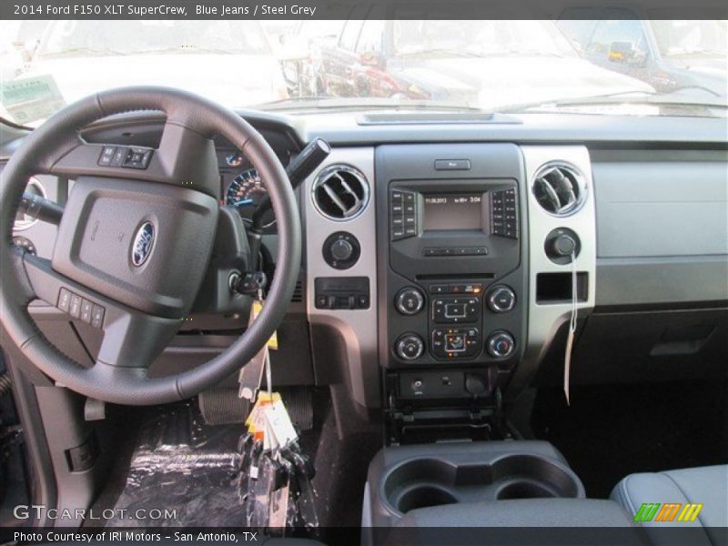 Blue Jeans / Steel Grey 2014 Ford F150 XLT SuperCrew