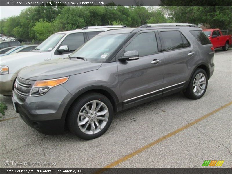 Sterling Gray / Charcoal Black 2014 Ford Explorer Limited