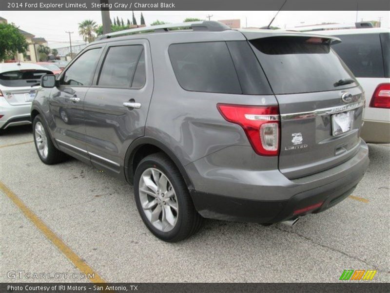 Sterling Gray / Charcoal Black 2014 Ford Explorer Limited