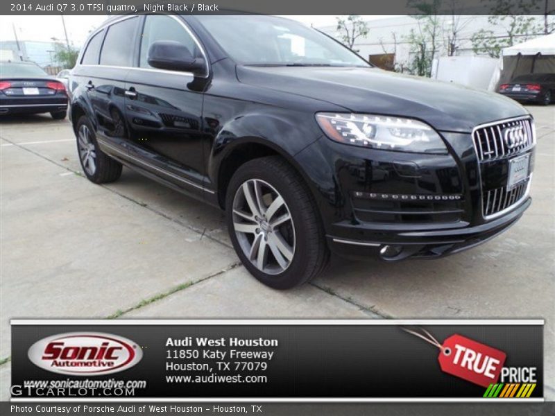 Night Black / Black 2014 Audi Q7 3.0 TFSI quattro