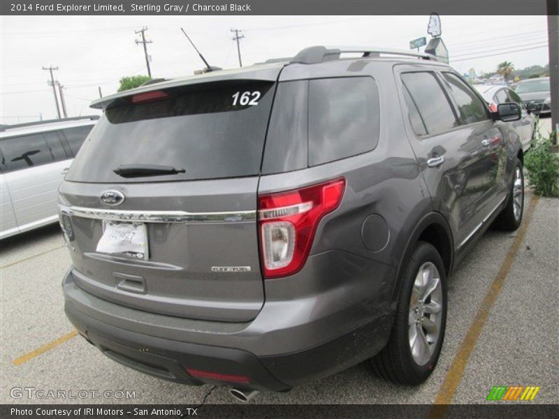 Sterling Gray / Charcoal Black 2014 Ford Explorer Limited