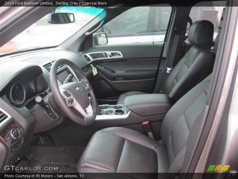 Sterling Gray / Charcoal Black 2014 Ford Explorer Limited