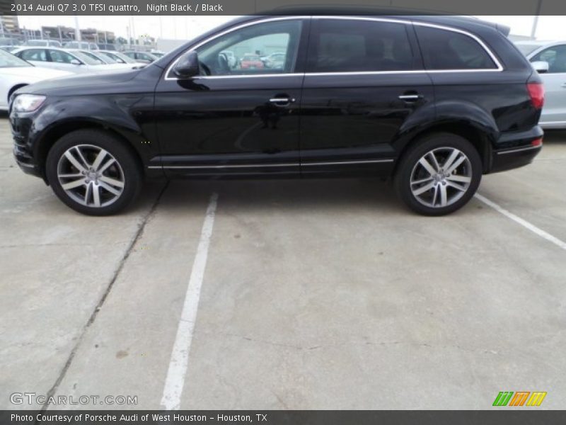 Night Black / Black 2014 Audi Q7 3.0 TFSI quattro