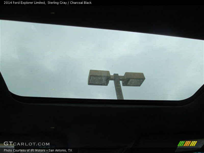 Sterling Gray / Charcoal Black 2014 Ford Explorer Limited