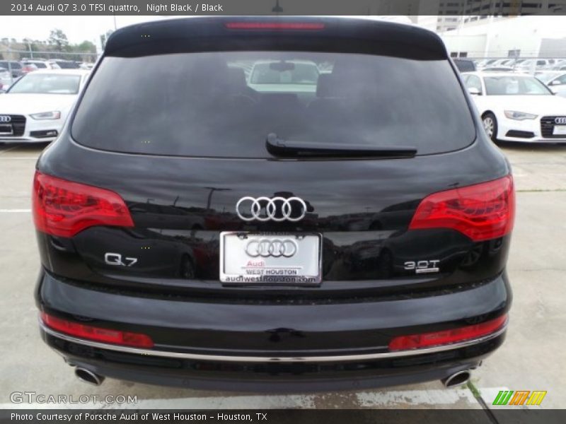 Night Black / Black 2014 Audi Q7 3.0 TFSI quattro