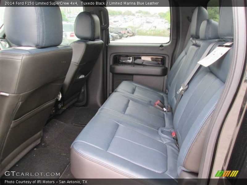 Rear Seat of 2014 F150 Limited SuperCrew 4x4