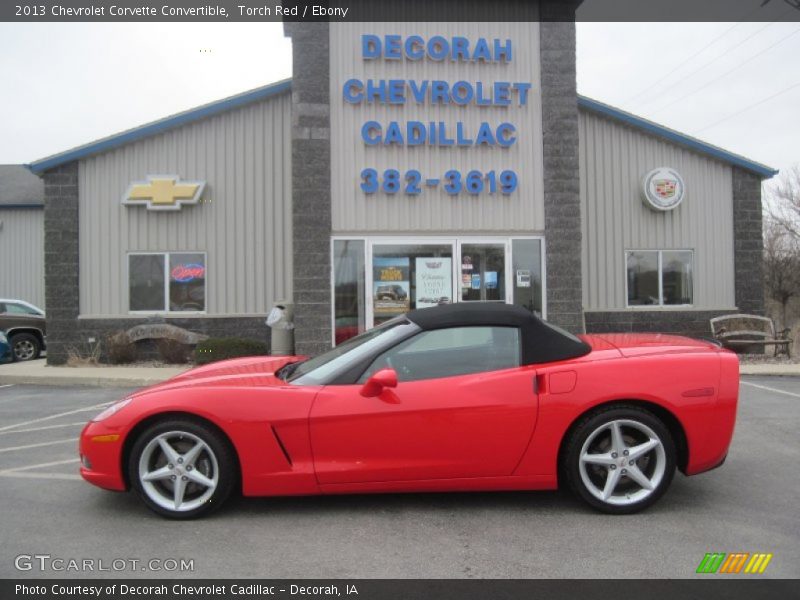 Torch Red / Ebony 2013 Chevrolet Corvette Convertible