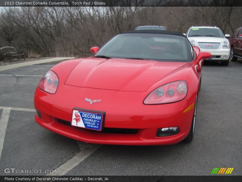 Torch Red / Ebony 2013 Chevrolet Corvette Convertible