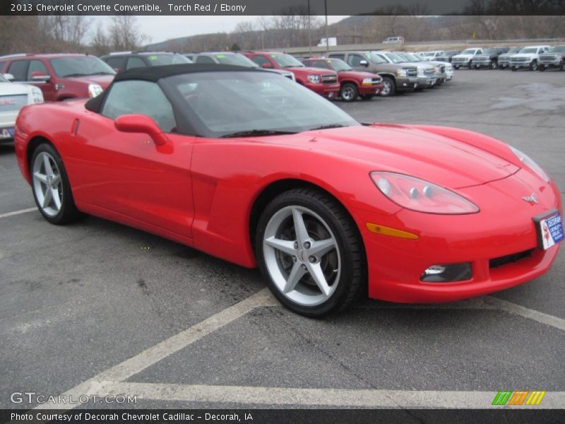 Torch Red / Ebony 2013 Chevrolet Corvette Convertible