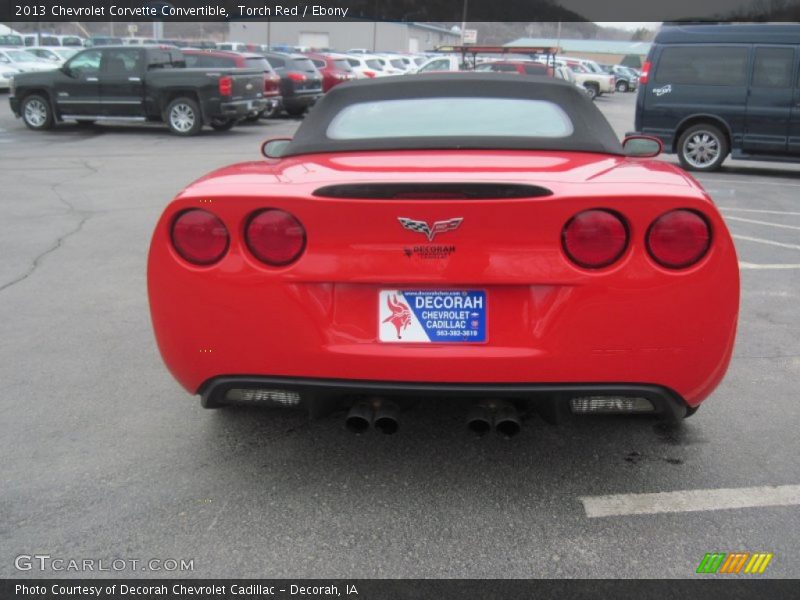 Torch Red / Ebony 2013 Chevrolet Corvette Convertible