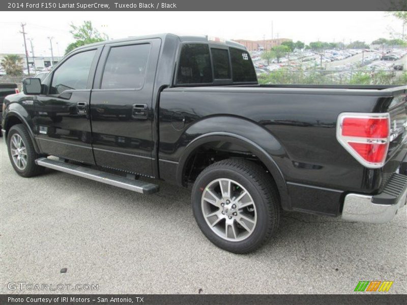 Tuxedo Black / Black 2014 Ford F150 Lariat SuperCrew