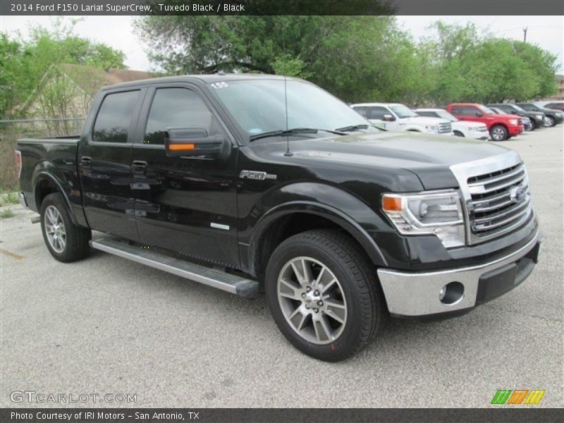 Tuxedo Black / Black 2014 Ford F150 Lariat SuperCrew