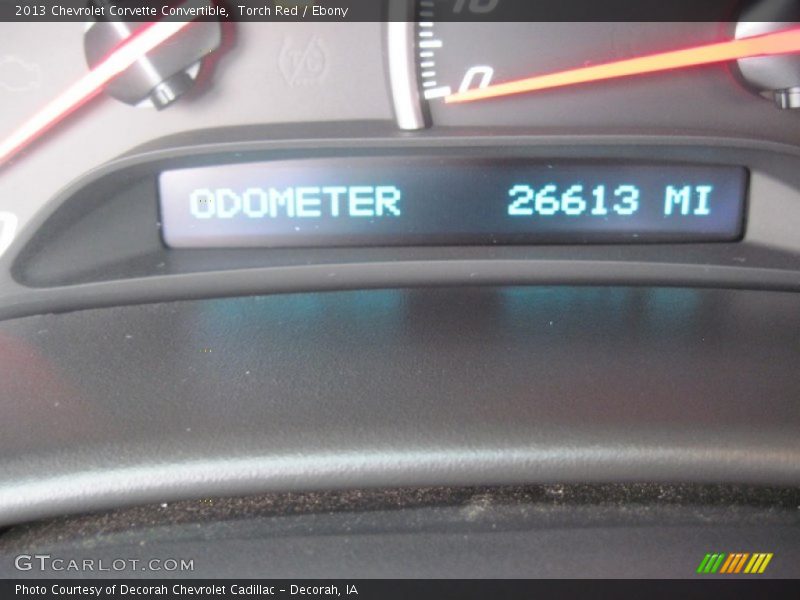 Torch Red / Ebony 2013 Chevrolet Corvette Convertible