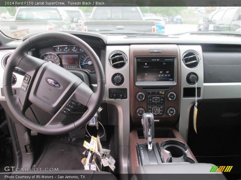 Tuxedo Black / Black 2014 Ford F150 Lariat SuperCrew