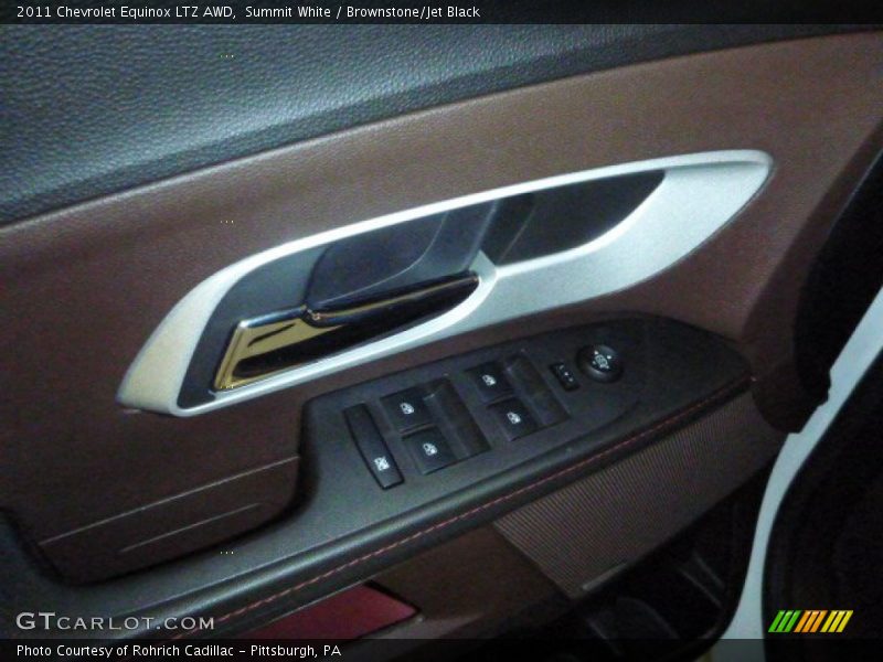 Summit White / Brownstone/Jet Black 2011 Chevrolet Equinox LTZ AWD