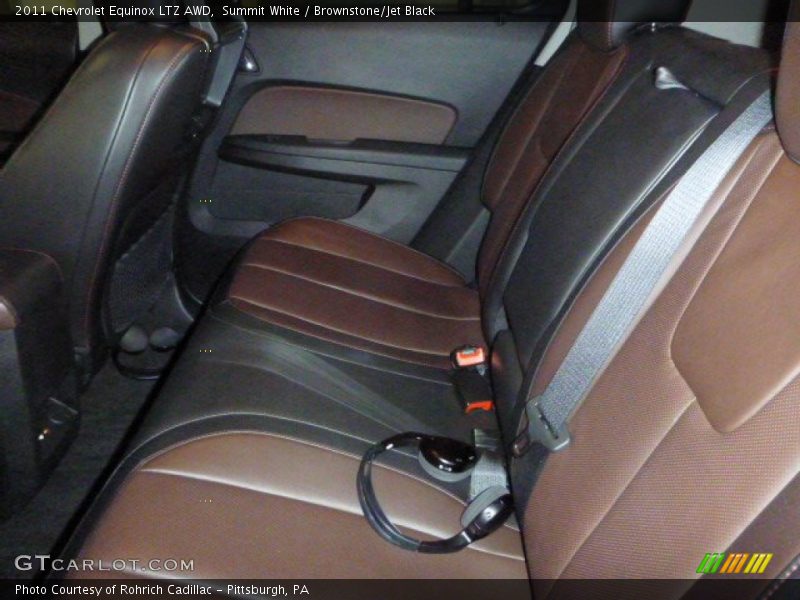 Summit White / Brownstone/Jet Black 2011 Chevrolet Equinox LTZ AWD