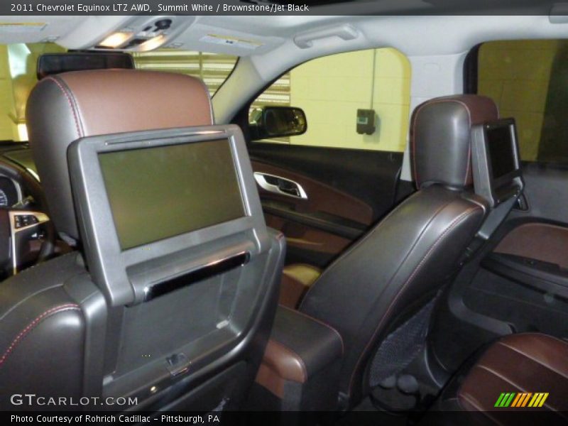 Summit White / Brownstone/Jet Black 2011 Chevrolet Equinox LTZ AWD
