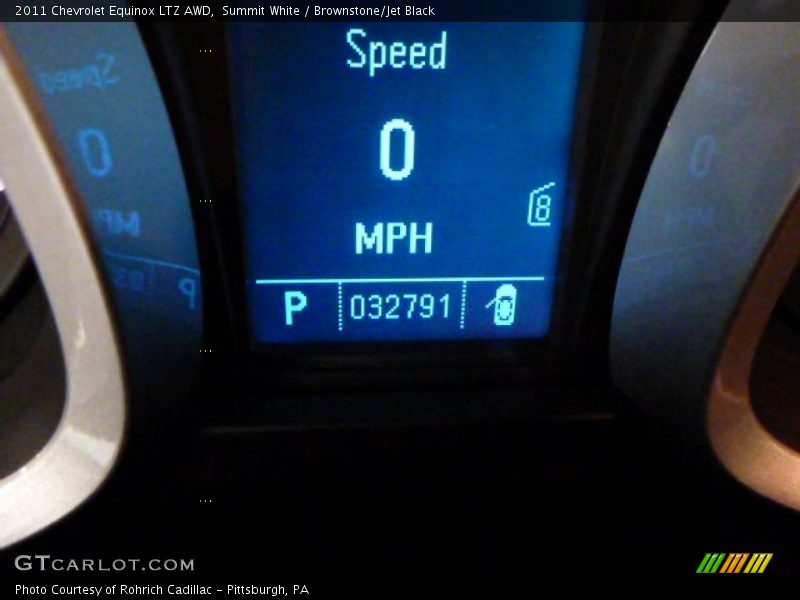 Summit White / Brownstone/Jet Black 2011 Chevrolet Equinox LTZ AWD
