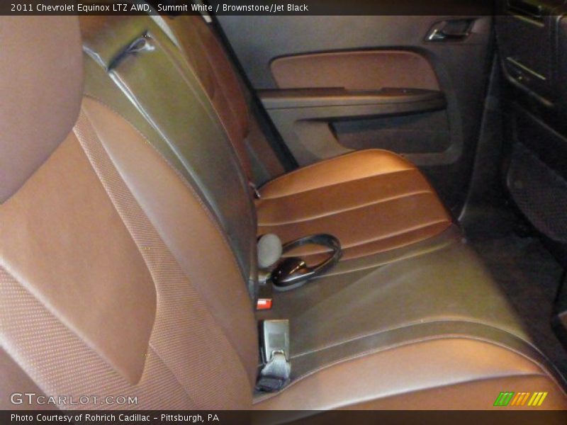 Summit White / Brownstone/Jet Black 2011 Chevrolet Equinox LTZ AWD