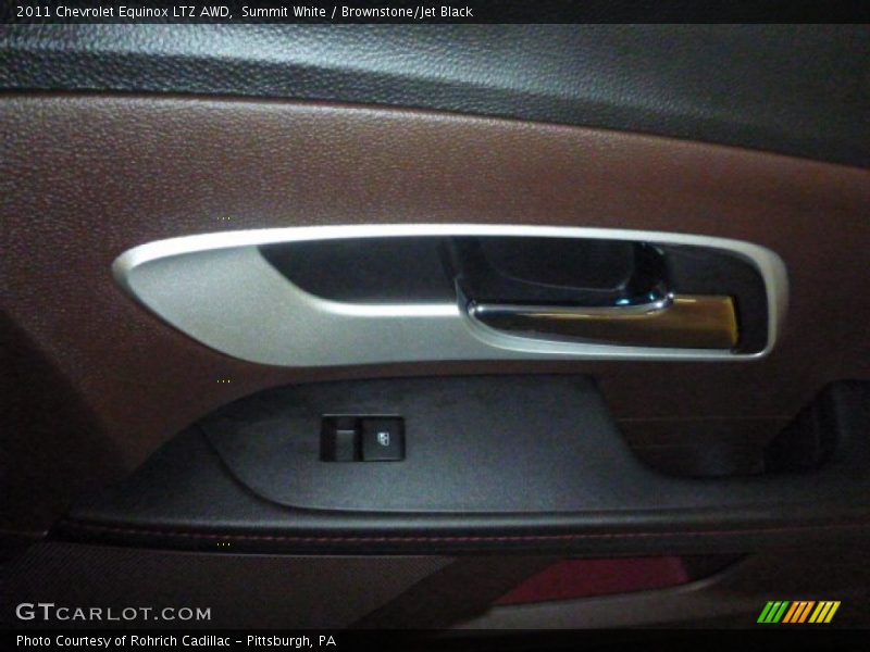 Summit White / Brownstone/Jet Black 2011 Chevrolet Equinox LTZ AWD