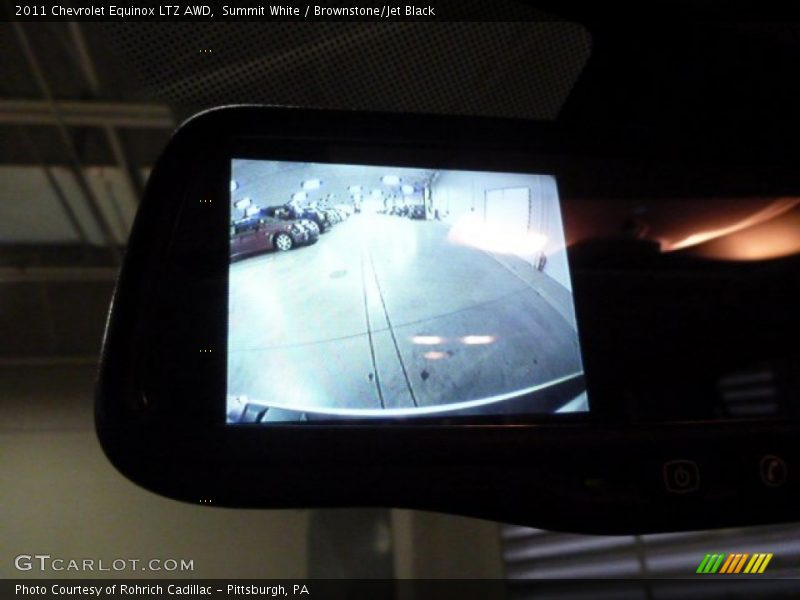 Summit White / Brownstone/Jet Black 2011 Chevrolet Equinox LTZ AWD