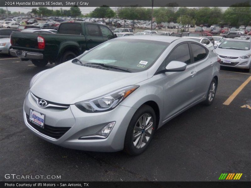 Silver / Gray 2014 Hyundai Elantra SE Sedan