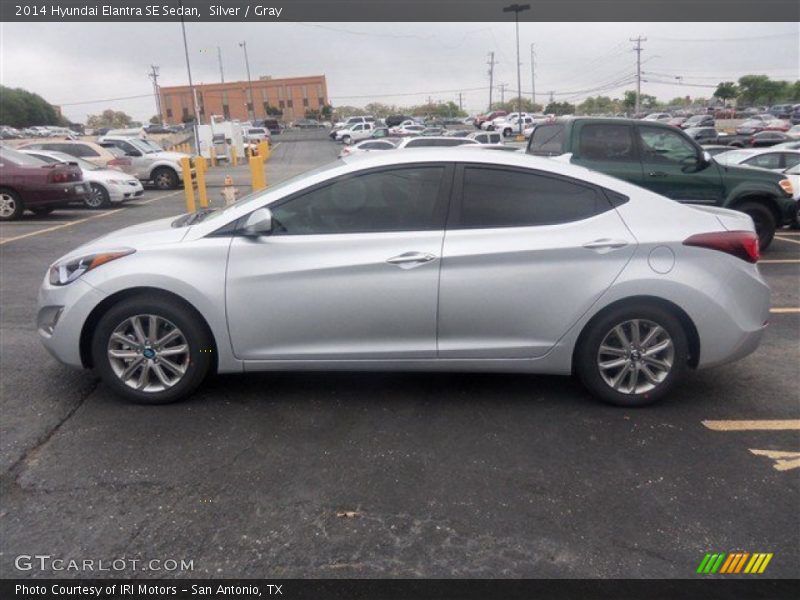 Silver / Gray 2014 Hyundai Elantra SE Sedan