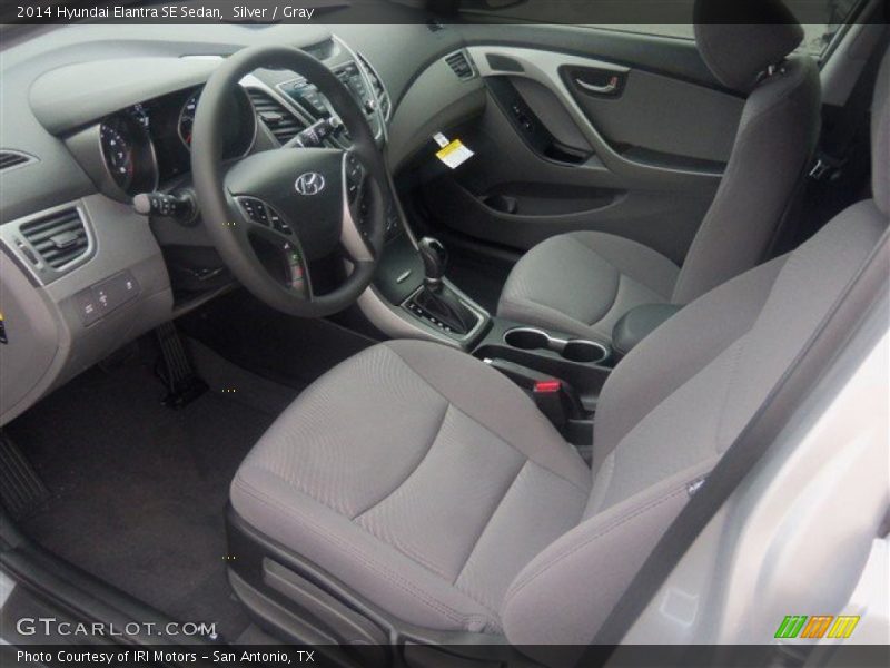 Silver / Gray 2014 Hyundai Elantra SE Sedan