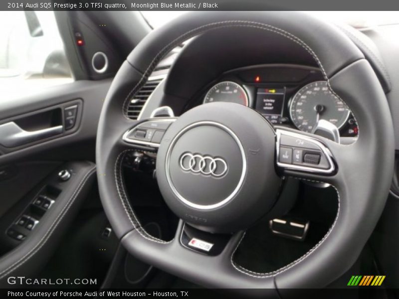 Moonlight Blue Metallic / Black 2014 Audi SQ5 Prestige 3.0 TFSI quattro