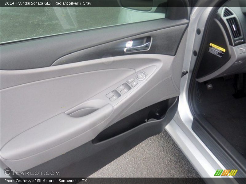 Radiant Silver / Gray 2014 Hyundai Sonata GLS